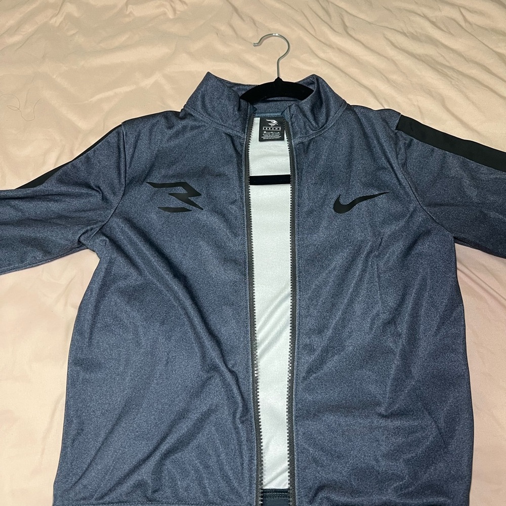 Nike Men's Navy Blue Track Jacket